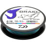 Шнур DAIWA J-Braid X4E 300м 0,17мм Multi Color 12745-117
